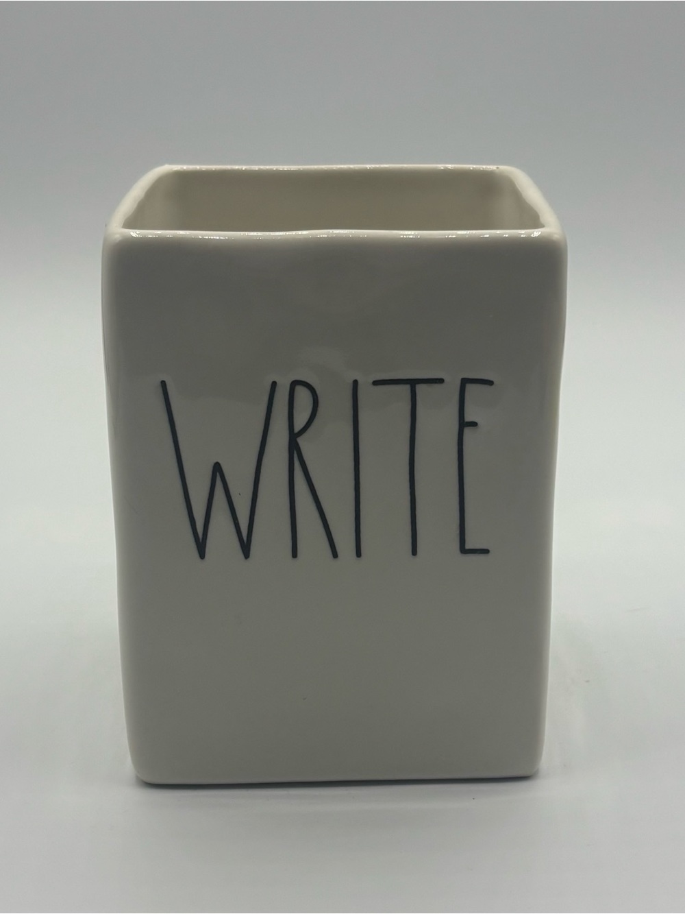 Rae Dunn By Magenta WRITE Pen Pencil Holder Farmhouse Shabby Chic